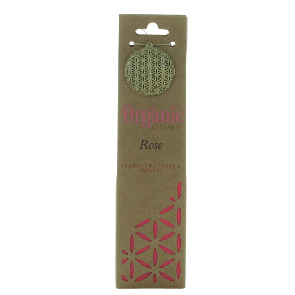 Encens Cône Organic Rose 41 g