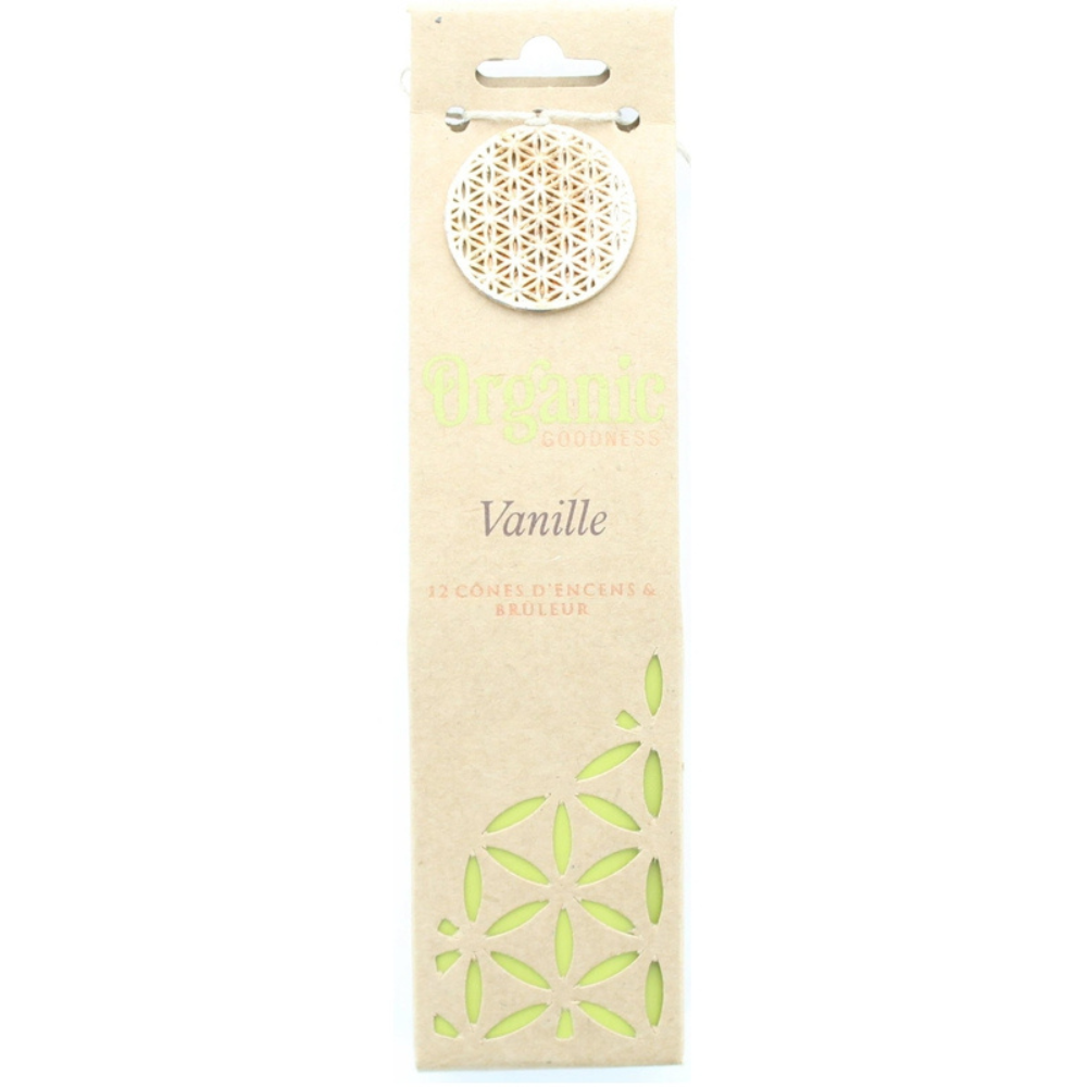 Encens Cône Organic Vanille 41 g