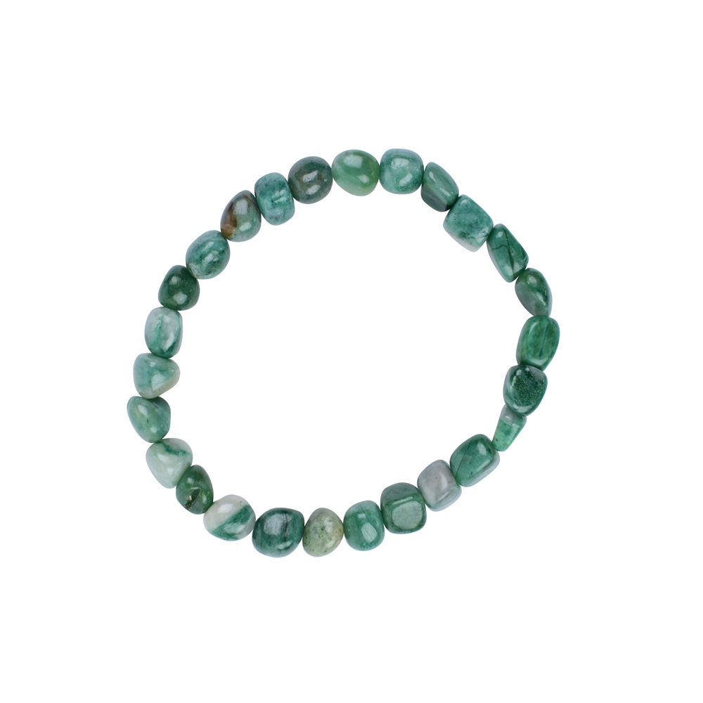 Bracelet Prase en pierres roulées