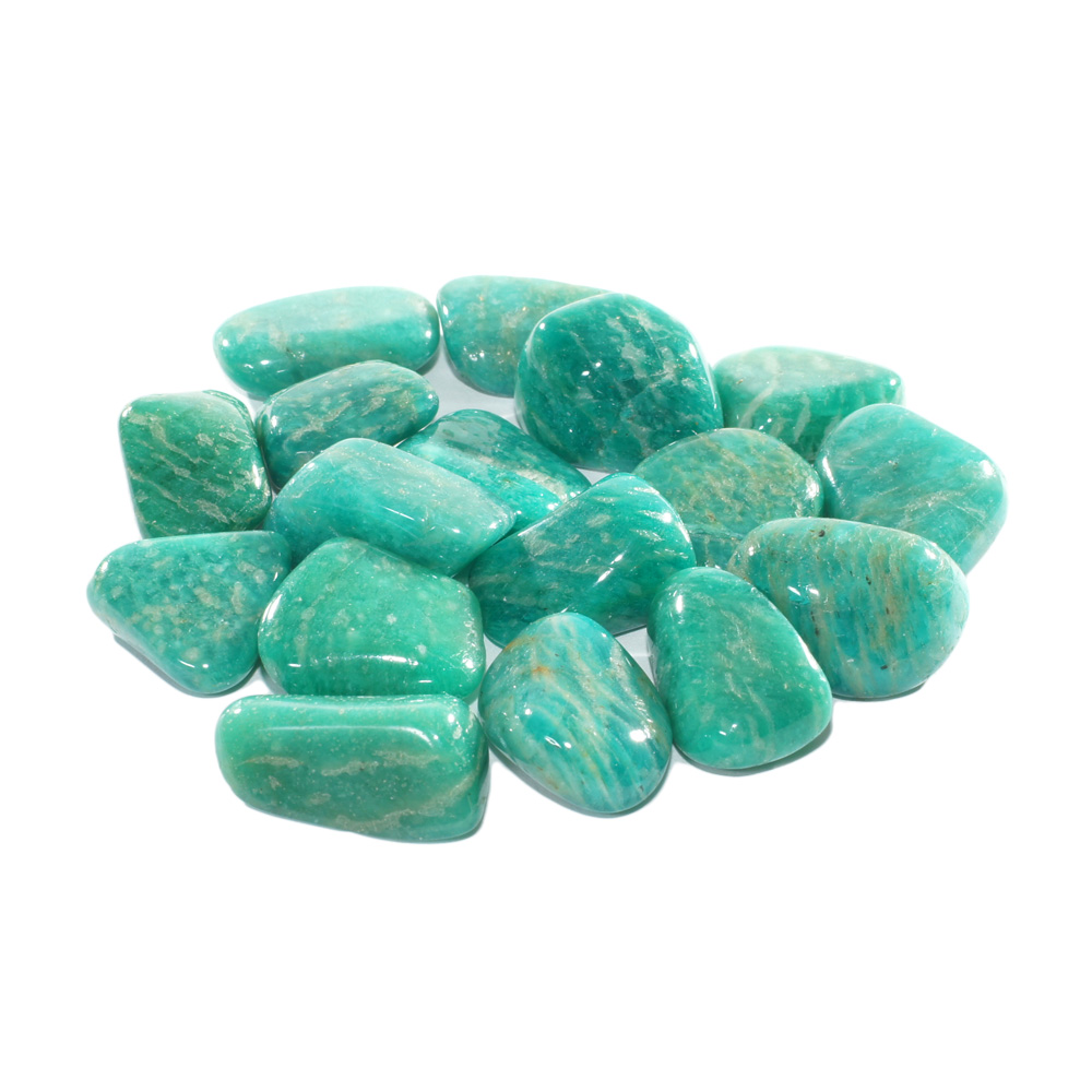 Amazonite de Russie Pierre Roulée - Lot de 50g