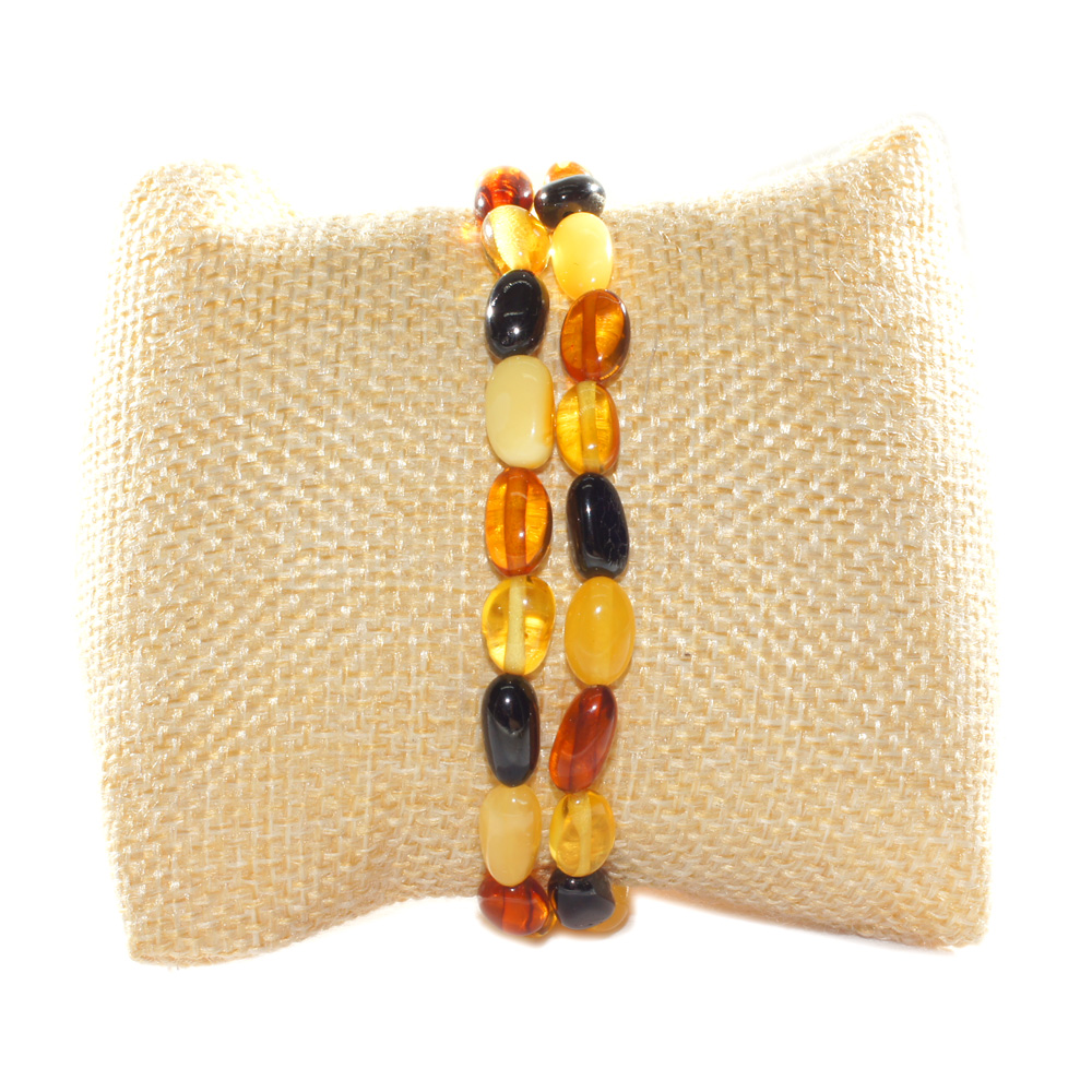 Bracelet-pierres-roulées-en-Ambre-3