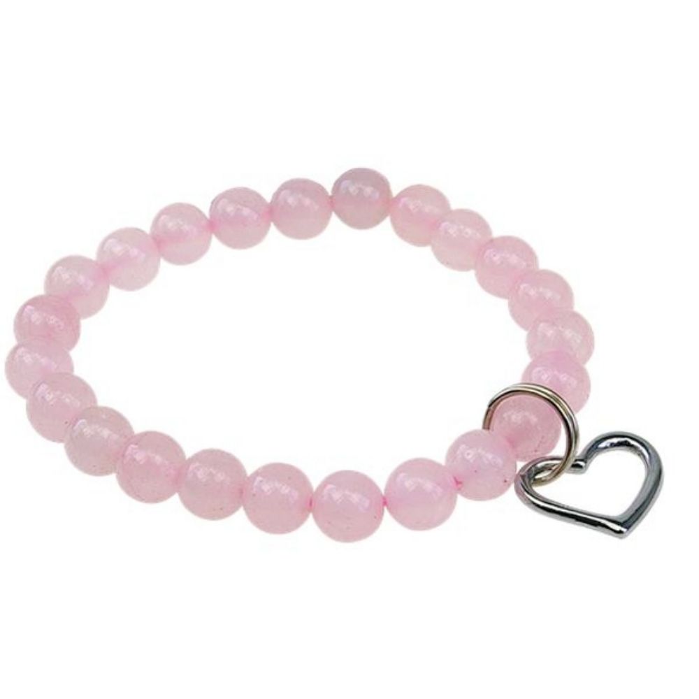 bracelets en quartz rose