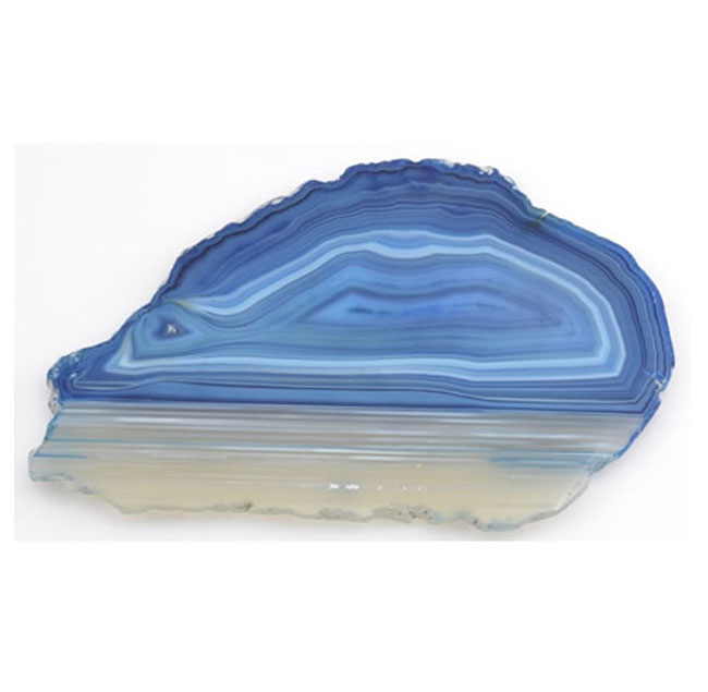 agate bleue