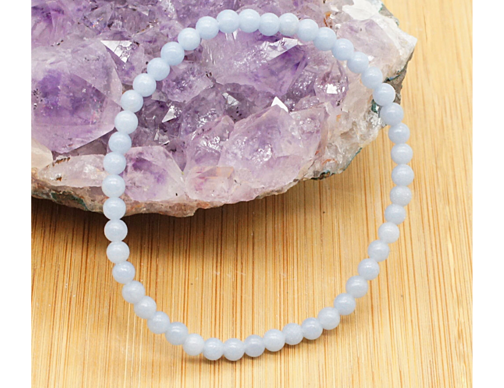 Bracelet angélite 4mm
