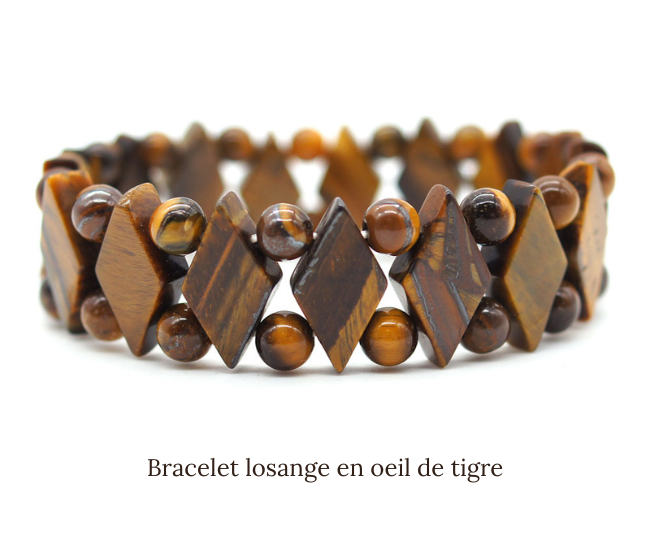 Bracelet lorsange oeil de tigre