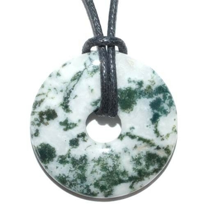 Pi-chinois Agate arbre 30mm