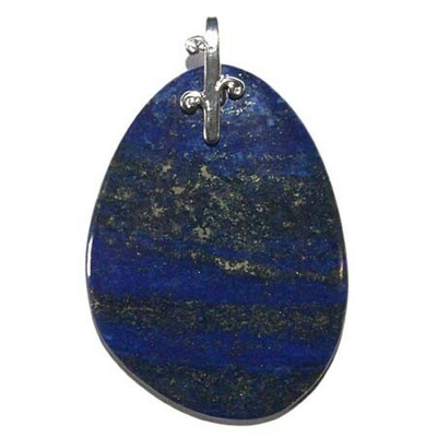 Pendentif Lapis lazuli de forme libre EXTRA