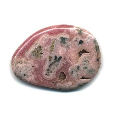Mini pierre plate en Rhodochrosite Choix B