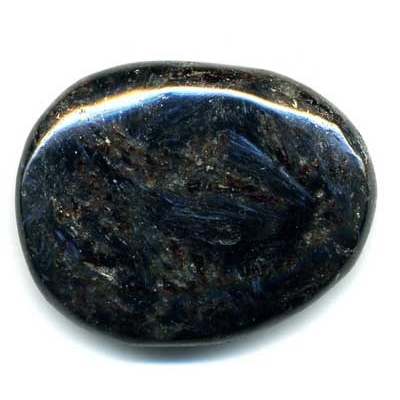 Mini pierre plate en Astrophyllite