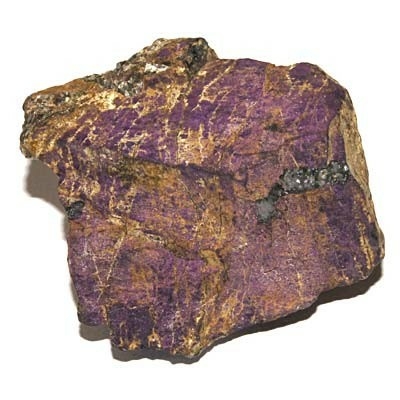 Purpurite brute de Namibie de 4 à 5 cm EXTRA