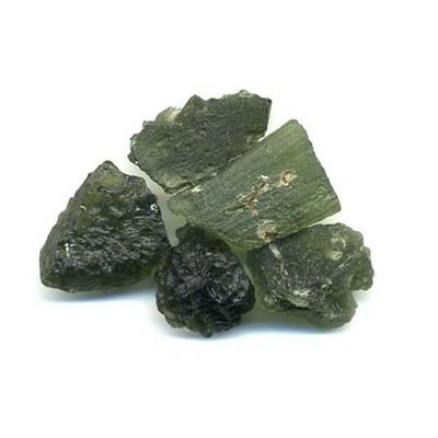 Moldavite pierre brute de 10 à 15mm