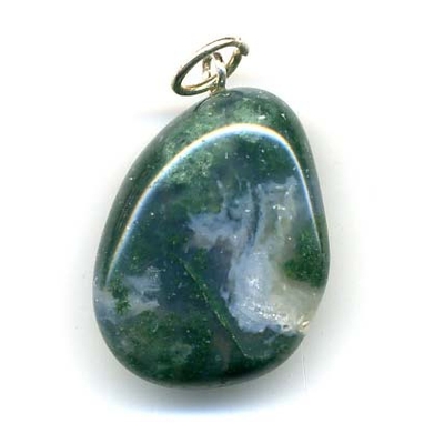 Pendentif agate mousse Extra