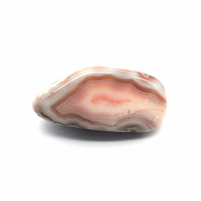 Agate Botswana rose pierre roulée de 15 à 20mm