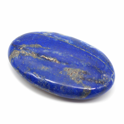 Galet pierre plate Lapis lazuli