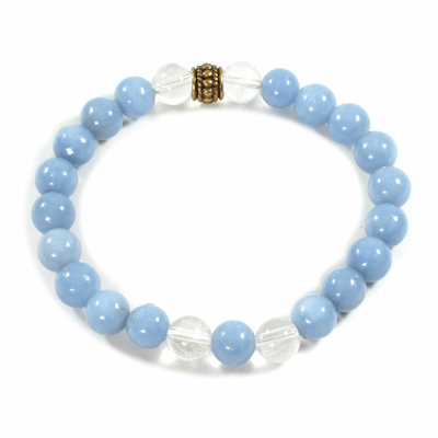 Bracelet-Angélite-et-cristal-de-roche