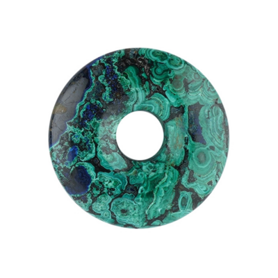 Pi-chinois en Azurite-Malachite de 30mm