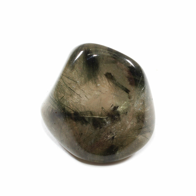 Quartz actinolite pierre roulée de 20 à 25mm