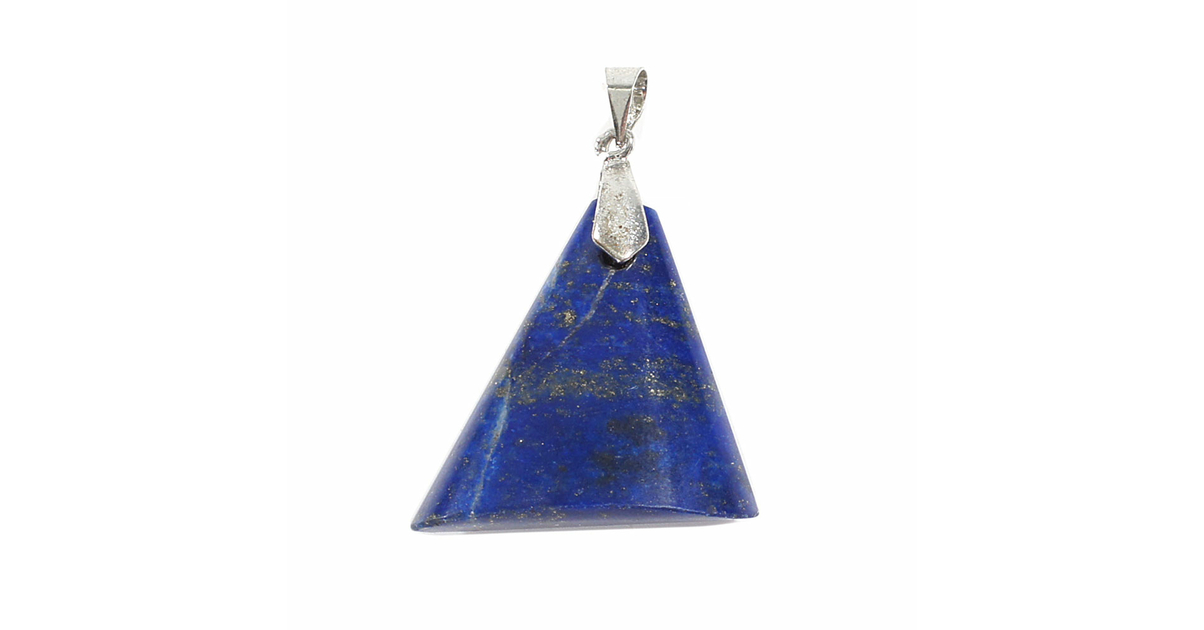 Pendentif lapis lazuli Afghanistan A (pierre percée