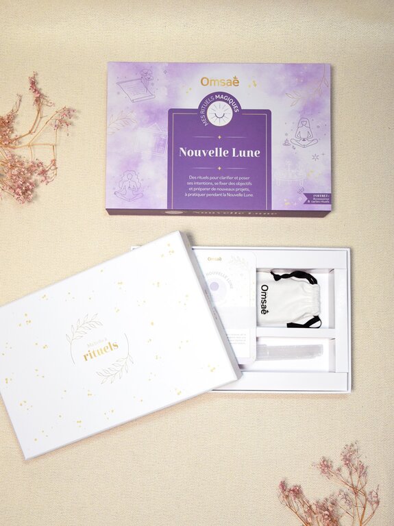 Coffret Rituels de Nouvelle Lune - PIERRES ROULÉES/PACKS DE SOINS ...