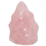 8704-quartz-rose-extra-polie-forme-de-flamme-bloc-a-poser-200-a-300g