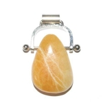 6781-pendentif-calcite-jaune-pierre-percee-avec-attache-argentee