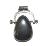 6581-pendentif-hematite-pierre-percee-avec-attache-argentee