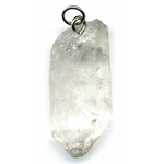 Cristal de roche Brute en Pendentif XL