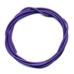 Cordon cuir Mauve