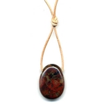 Collier Jaspe Bréchique Pierre et bien-être