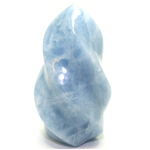Pièce-unique-Calcite-bleue-forme-flamme-1,42Kg-3