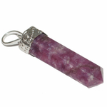 Pendentif-lépidolite-en-pointe-1