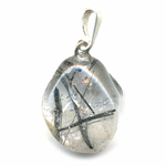 Pendentif-quartz-tourmaline-extra-bélière-argent-simple-1