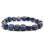 Bracelet-pierres-roulées-Lapis-lazuli