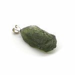 Pièce-Unique---Pendentif-Moldavite-Extra-bélière-argent-de-3,7g-1
