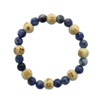 Bracelet perles de karma sodalite