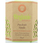 Bougie parfumée en Cire végétale Organic Patchouli Vanille-01