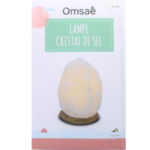 Lampe en Cristal de Sel Blanc 2 à 3 kg