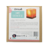 Lampe en Cristal de Sel Cube