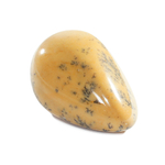Jaspe-jaune-dendrite-pierre-roulée