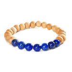 Bracelet-lapis-lazuli-et-bois-de-santal-8mm