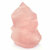 Quartz-rose-EXTRA-polie,-forme-de-flamme,-bloc-à-poser-de-440g-2