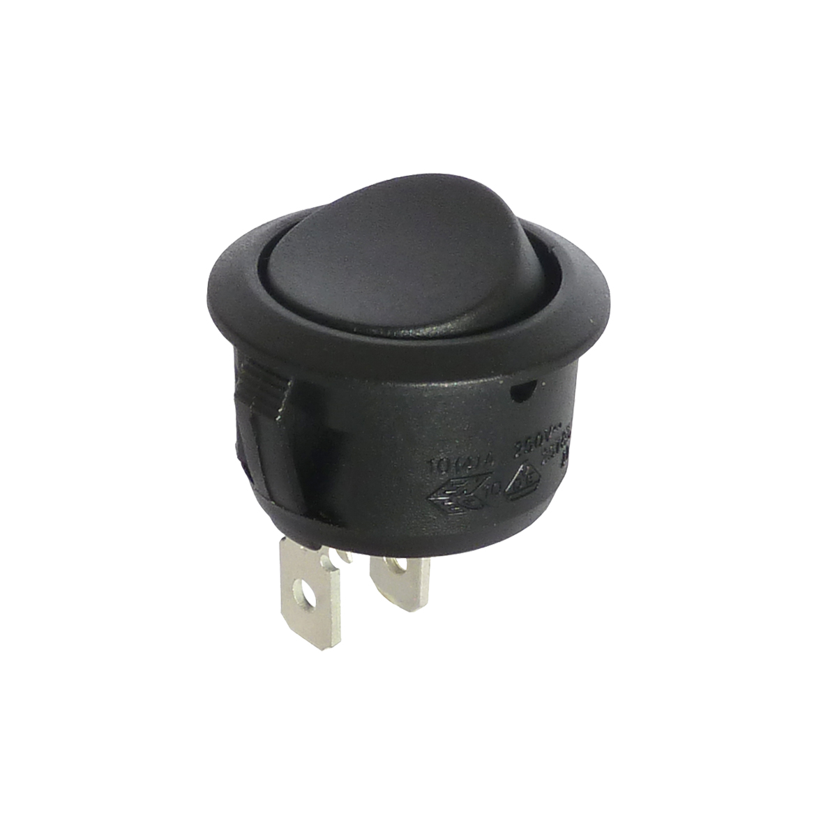 Mini interrupteur à bascule ON-OFF - Perçage ø 20 mm - 12V