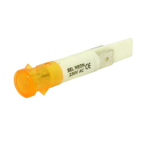Voyant Témoin Orange 220V Pour Congélateur - Ampoule De Signalisation Neuve