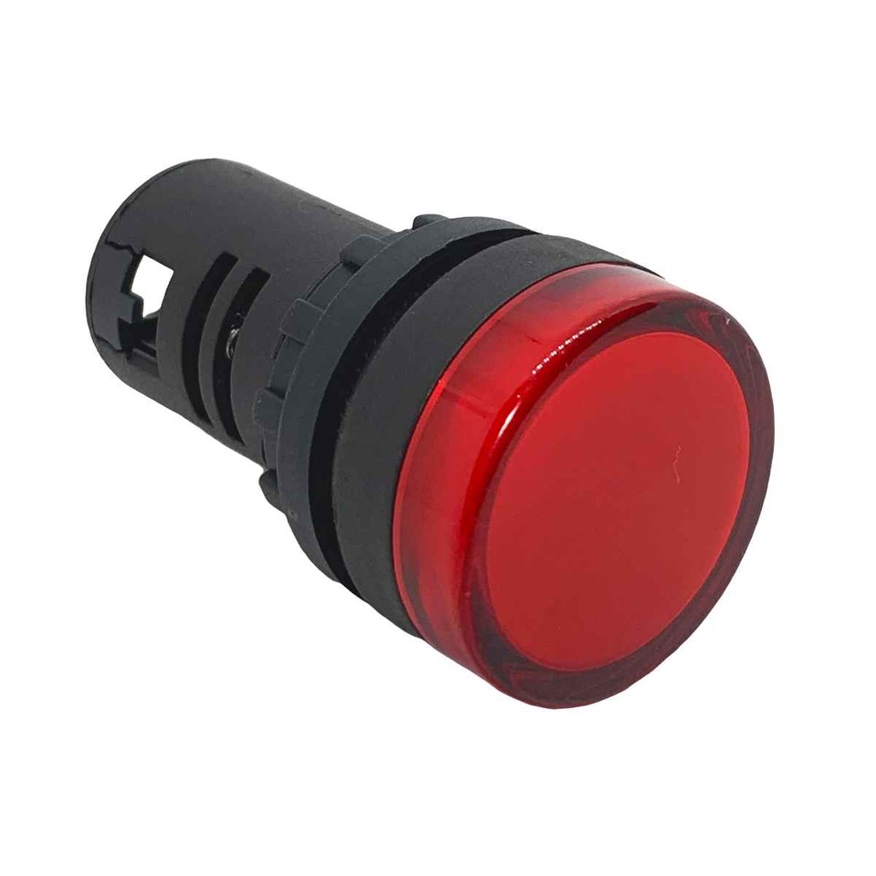 Voyant lumineux néon rouge 220V 7mm - Voyant/Voyant lumineux 220V - Eurolec