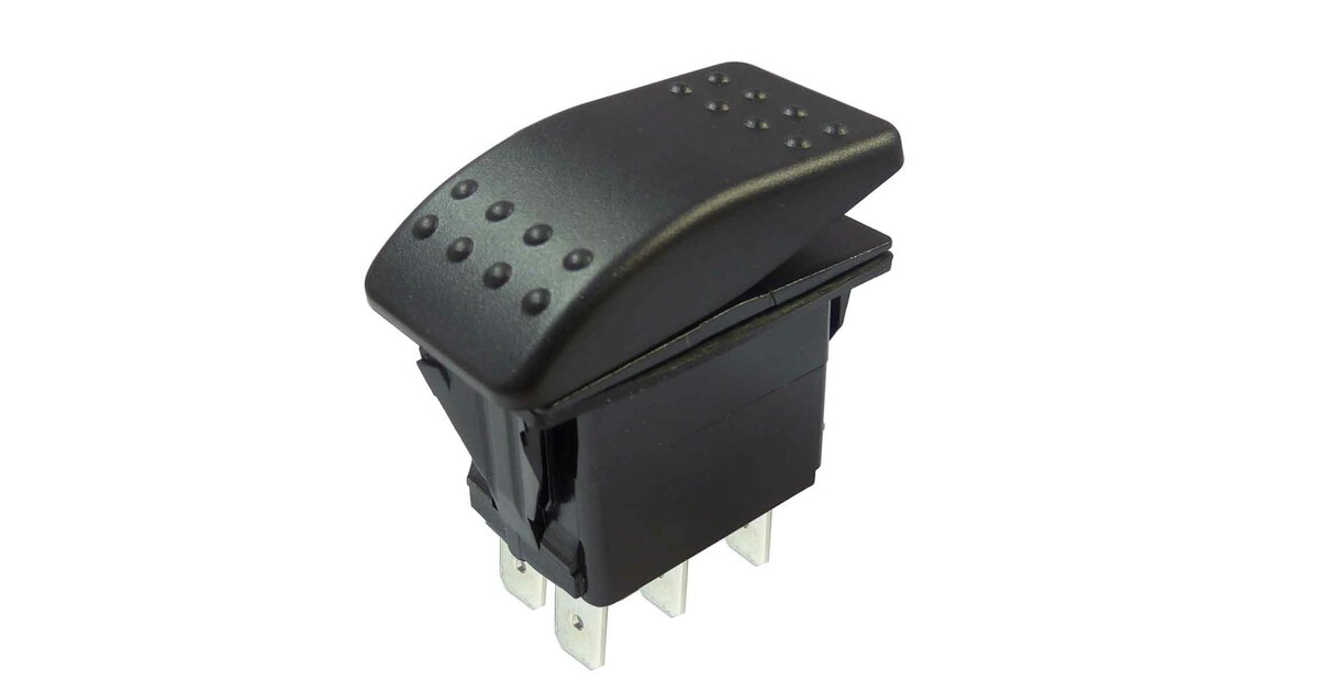 Interrupteur Batterie 100A ON/OFF - 12-32V DC - Étanche - Pour Voiture, Bateau, Camping-Car - 3 Positions