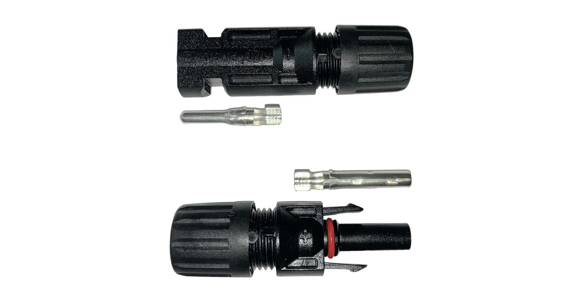 Connecteurs De Panneaux Solaires Sudoo IP67 – Paire Homme/femme étanche, 30A, 1000V, Résistants UV