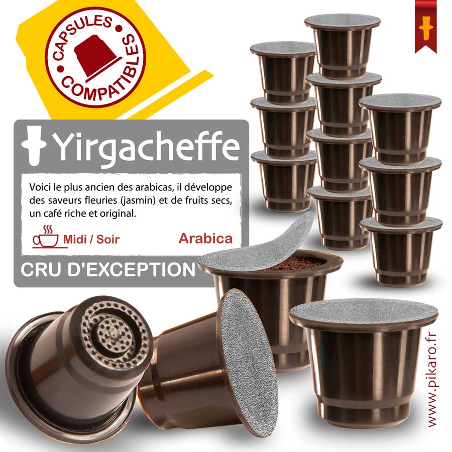 Capsules café Yirgacheffe