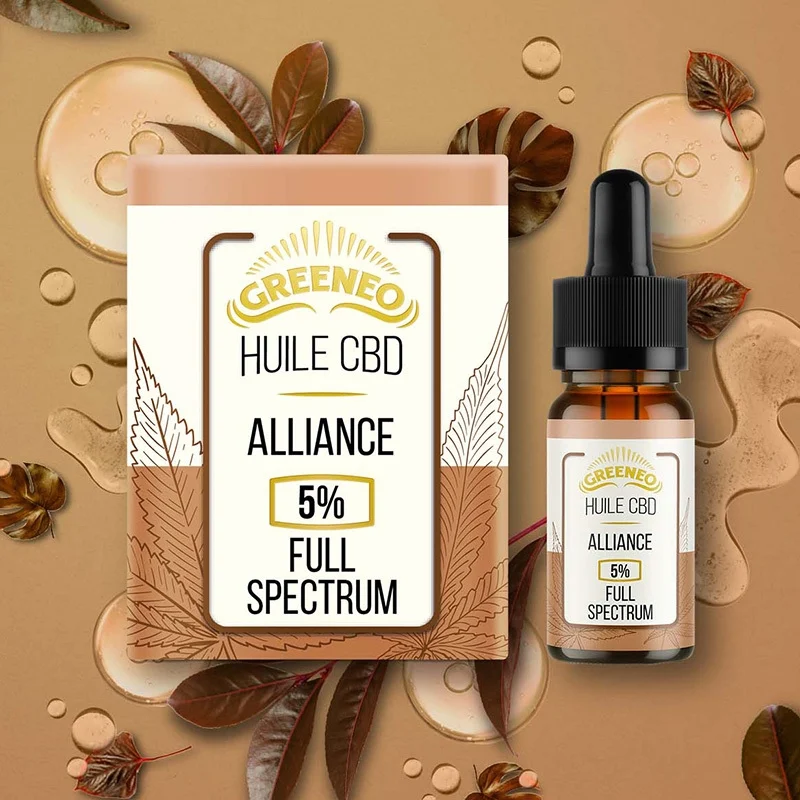 HUILE CBD SUBLINGUALE ALLIANCE - GREENEO