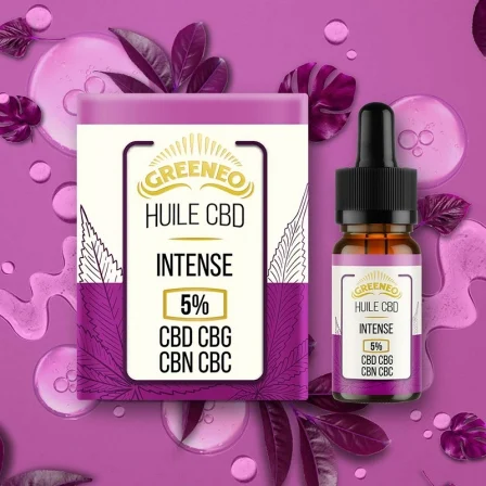 HUILE CBD SUBLINGUALE INTENSE - GREENEO