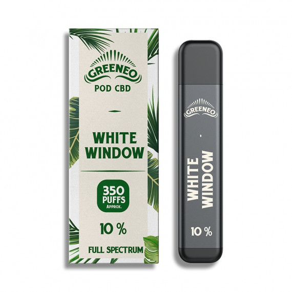 POD WHITE WINDOW 10% FULL SPECTRUM - GREENEO
